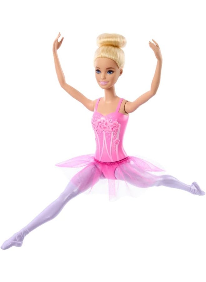 باربي Barbie Purple Ballerina Doll HRG34 – Blonde Hair Ballet Dancer with Tutu & Ballet Shoes - Image 4